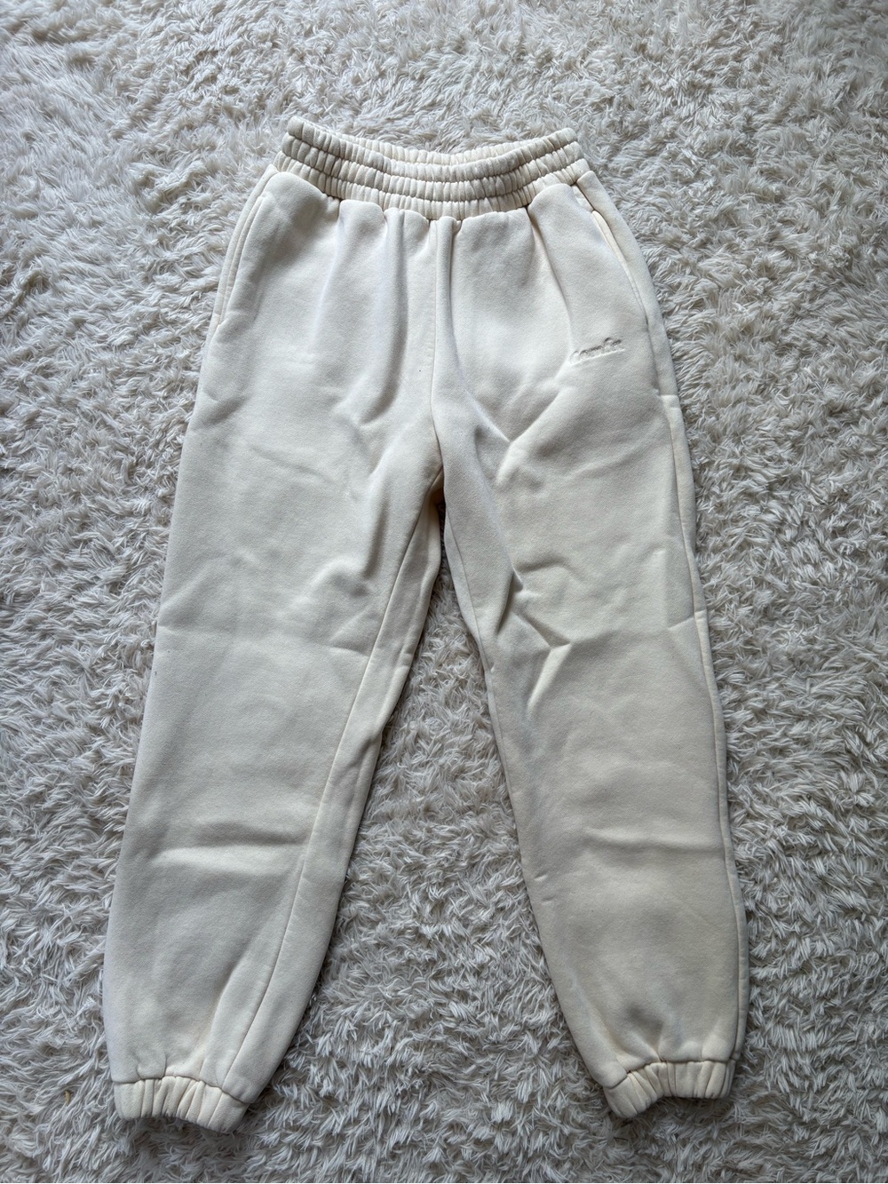 Pale yellow Comfrt Signature sweatpants